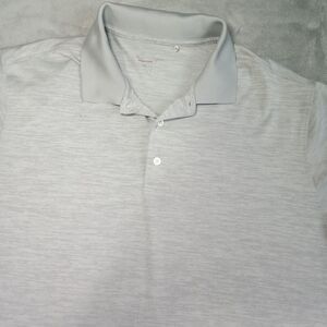 walter hagen 11‎ golf shirt large Grey Short Sleeve